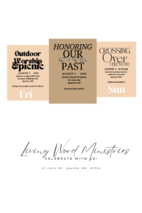 LWM-Anniversary-Celebration-Weekend-Aug-2-to-Aug-4-Living-Word-Ministries-Questa, NM